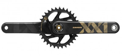 00.6118.526.002 - SRAM AM FC XX1 EAGLE B148 DUB 175 GLD DM 34T Množ. Uni