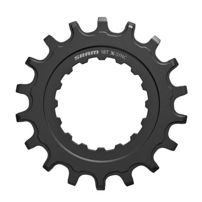 00.6218.007.002 - SRAM CRING X-SYNC 18T BOSCH BLK Množ. Uni