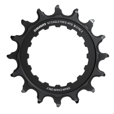 00.6218.013.000 - SRAM CRING X-SYNC ST EAGLE 16T DM BOSCH BLK Množ. Uni