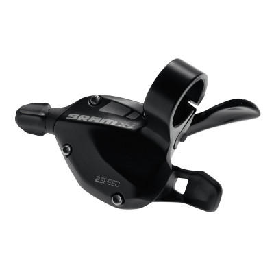 00.7015.197.030 - SRAM 12A SL X5 TRIGGER 2SP FRONT BLK Množ. Uni