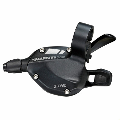 00.7015.198.020 - SRAM 12A SL X5 TRIGGER 3SP FRONT BLK Množ. Uni