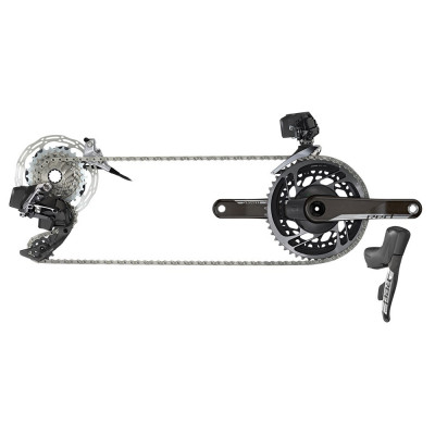 00.7918.078.010 - SRAM AM RED AXS 2X GROUPSET HRD FM CL 2P Množ. Uni
