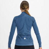 Cyklistický dres dámsky Sportful Monocrom Thermal modrý