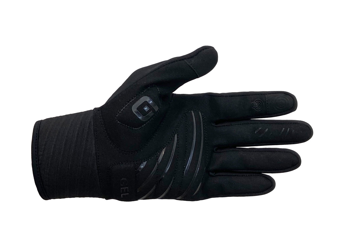 Zimné cyklistické rukavice Alé Windprotection čierne