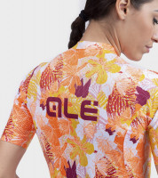 Letný cyklistický dámsky dres Alé Cycling PR-R Amazzonia oranžový