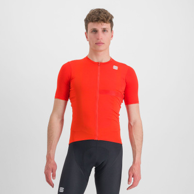 Letný cyklistický pánsky dres Sportful Matchy červený