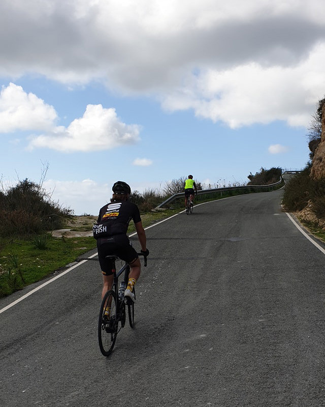 Cyklistický triatlon kemp Cyprus