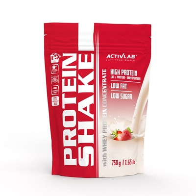 Proteínový prášok Protein Shake ActivLab jahoda 750g