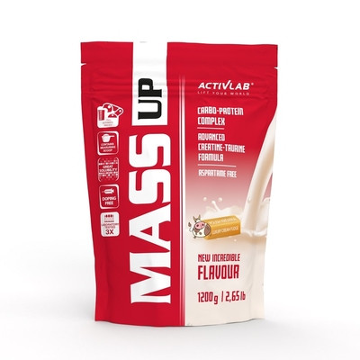 Proteínový prášok All-In-One Mass Up ActivLab mliečny karamel krowka 1200g