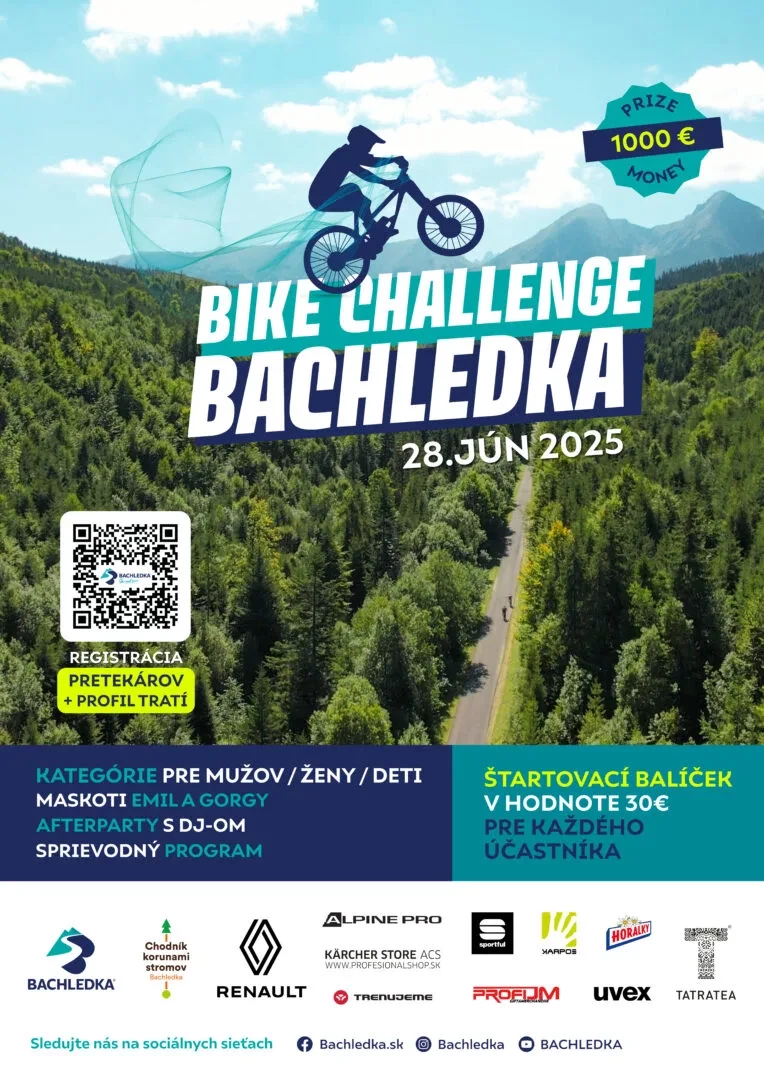 Bike Challenge Bachledka - horská cyklistika 2025
