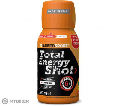 Energetický nápoj NamedSport Total Energy Shot pomaranč s kofeínom 60 ml