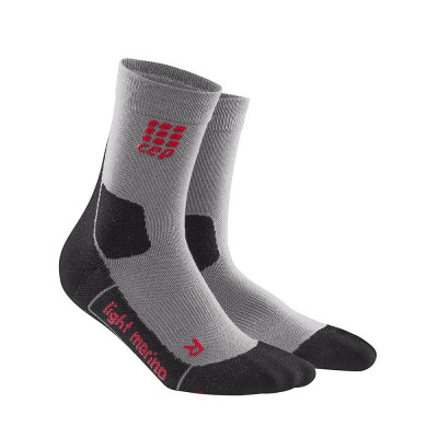 Kompresné ponožky dámske CEP Ultralight Merino šedé