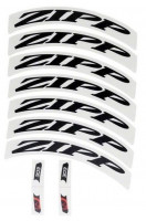 11.1918.015.001 - ZIPP DECAL SET 1 WHEEL 303 ZIPPLOGO MATTEBLK Množ. Uni