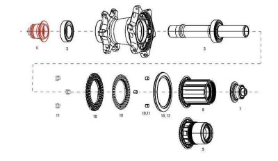 11.2018.033.001 - ZIPP END CAP NDS REAR COGNITION NSW QR Množ. Uni