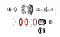 11.2018.035.000 - ZIPP CLUTCH ASSY WITH SEAL REAR COGNITION NSW Množ. Uni