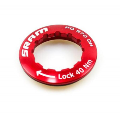 11.2415.022.000 - SRAM CS LOCKRING 11T PG970DH ALUM RED Množ. Uni