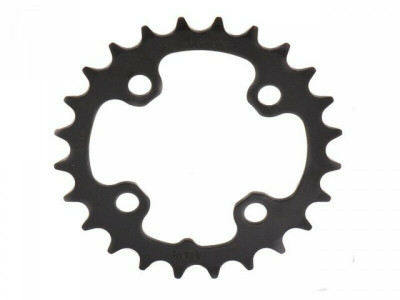 11.6215.066.000 - SRAM CRING MTB 24T V1 64 STEEL MATTEBLACK Množ. Uni