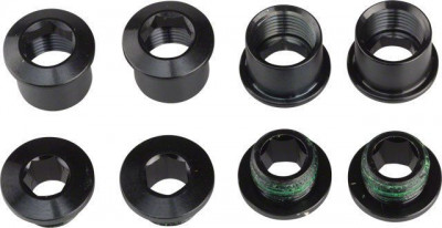 11.6918.006.000 - SRAM CHAINRING BOLT KIT 4 STEEL BLK LONG EMTB Množ. Uni