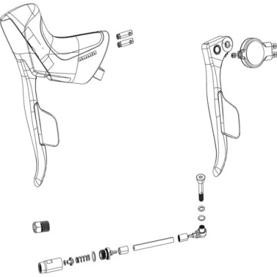11.7018.078.014 - SRAM ED EXCHANGE KIT FORCE AXS E1 LEFT Množ. Uni