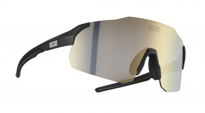 Cyklistické okuliare Neon Sky 2.0 čierne + Pevné púzdro, Mirror Bronze cat 3