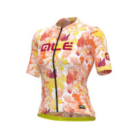 Letný cyklistický dres Alé PR-R Amazzonia dámsky oranžový
