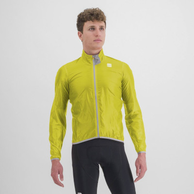 Cyklistická pánska bunda Sportful Hot Pack EasyLight žltá