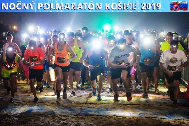 Nočný polmaratón Košice 2019