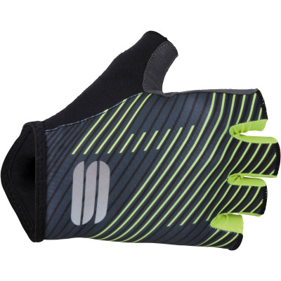 Sportful Bodyfit Team Faster rukavice čierne/tmavosivé/žlté fluo Sportful Bodyfit Team Faster rukavice čierne/tmavosivé/žlté fluo