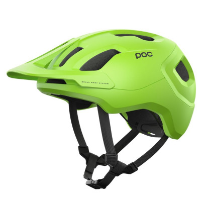 Cyklistická prilba POC Axion fluorescent žltá/zelená