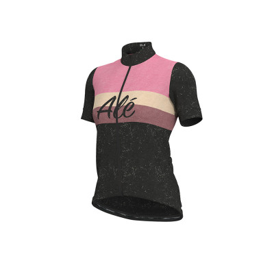Letný cyklistický dres dámsky ALÉ CLASSIC STORICA LADY ružový