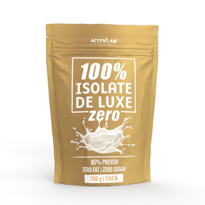 Proteínový prášok 100% Isolate De Luxe ActivLab natural 700g