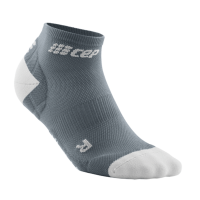 CEP krátke kompresné ponožky ultralight šedé
