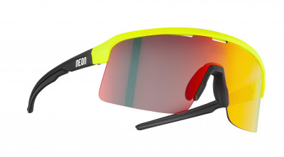 Cyklistické okuliare Neon Arrow 2.0 žlté, Mirror Red cat 3
