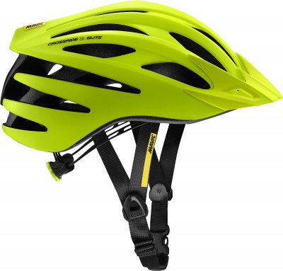 Cyklistická prilba MAVIC CROSSRIDE SL ELITE SAFETY žltá/čierna, model 2021