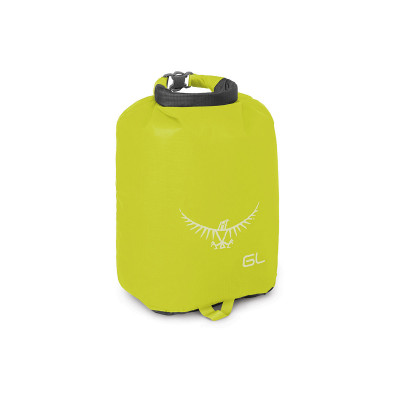 Vodeodolný batoh Osprey Ultralight Dry Sack Electric Lime zelený 6 l