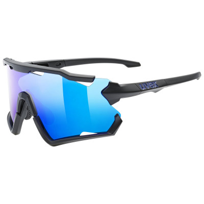 Cyklistické slnečné okuliare Uvex Sportstyle 228 čierne/modré