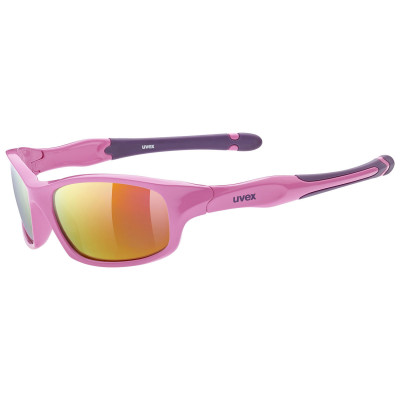 Športové slnečné okuliare detské Uvex Sportstyle 507 ružové