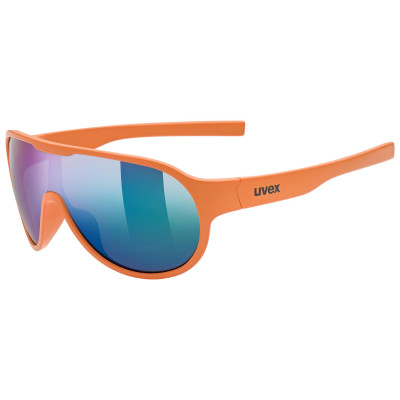 Športové slnečné okuliare detské UVEX SPORTSTYLE 512 oranžové