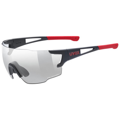 Cyklistické slnečné okuliare Uvex Sportstyle 804 VM čierne/červené
