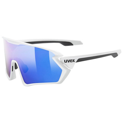Športové slnečné okuliare Uvex Sportstyle 231 biele/modré
