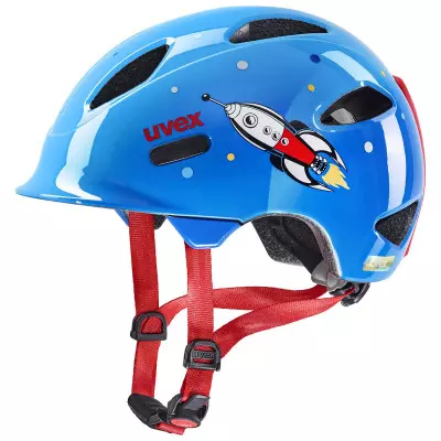 Detská cyklistická prilba Uvex OYO STYLE ROCKET 46-50 modrá