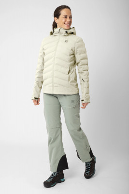 2117 of Sweden Alip dámská třívrstvá zimní bunda, Beige