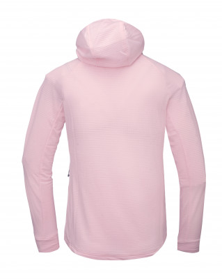 2117 of Sweden HAMMAL dámská fleecová mikina s kapucí, soft pink