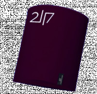 2117 of Sweden Juves elastický nákrčník, Dark Plum