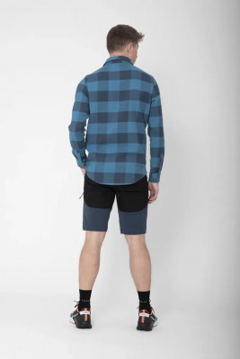 2117 of Sweden Skjortan pánská flanelová košile, Blue XL