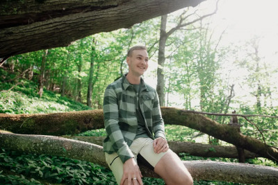 2117 of Sweden Skjortan pánská flanelová košile, Forest Green XL