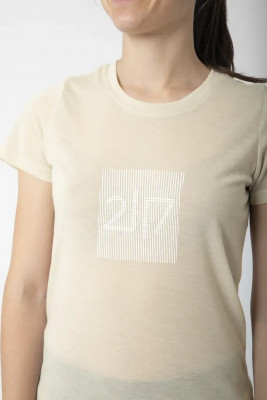 2117 of Sweden Tista dámské merino tričko, Beige XXL