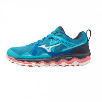 Bežecké tenisky unisex Mizuno WAVE MUJIN 7 modré/ružové