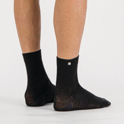 Zimné cyklistické dámske ponožky Sportful Matchy Wool čierne