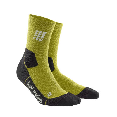 Kompresné ponožky dámske CEP Ultralight Merino zelené